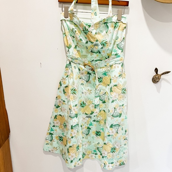 Voodoo Vixen tiki 50s style dress - Picture 2 of 8